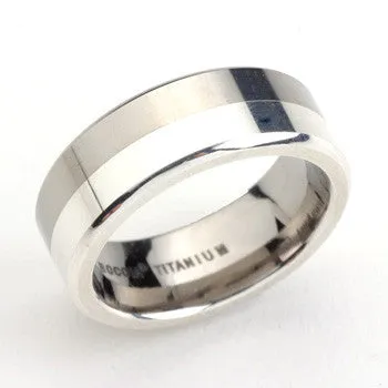 0107-02 Boccia Titanium Ring