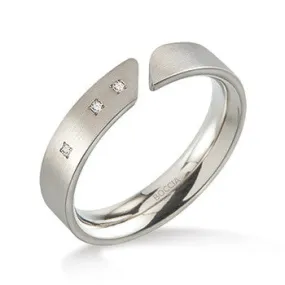 0140-02 Boccia Titanium Ring