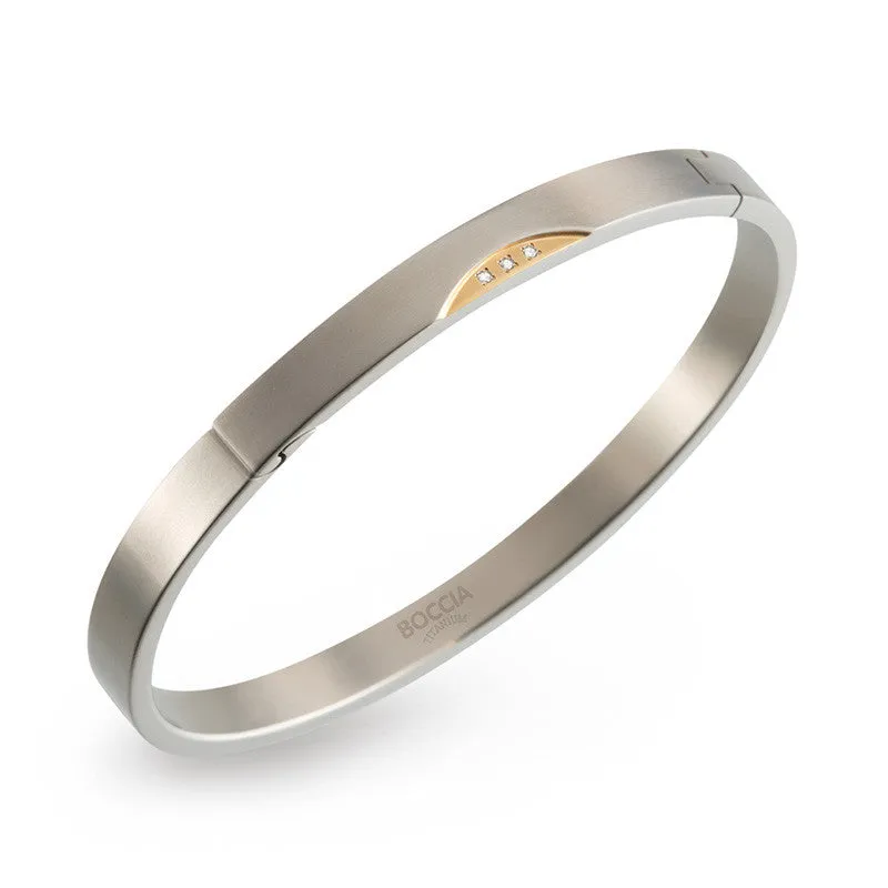 03006-03 Boccia Titanium Bangle Bracelet