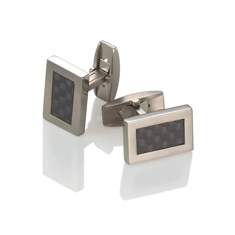 0603-03 Boccia Titanium Cufflinks