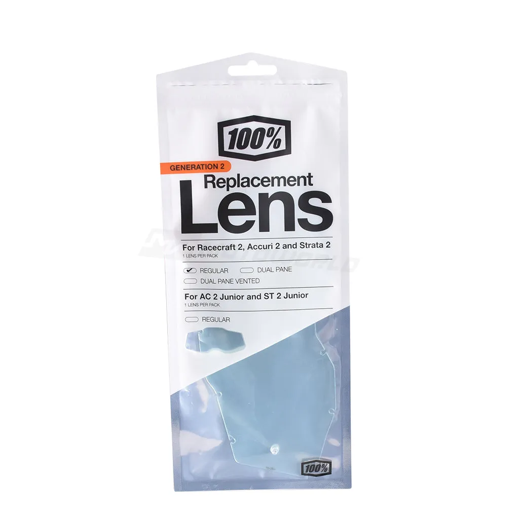 100% RC2/AC2/ST2-L REPLACEMENT LENS