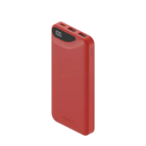 10,000 mAh Power Bank - Red