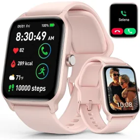 1.8" Waterproof Fitness Tracker Smart Watches (Various)