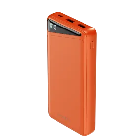 20,000 mAh Power Bank - Orange