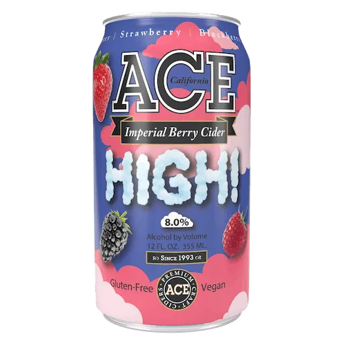 ACE HIGH IMPERIAL BERRY CIDER 6PK CAN