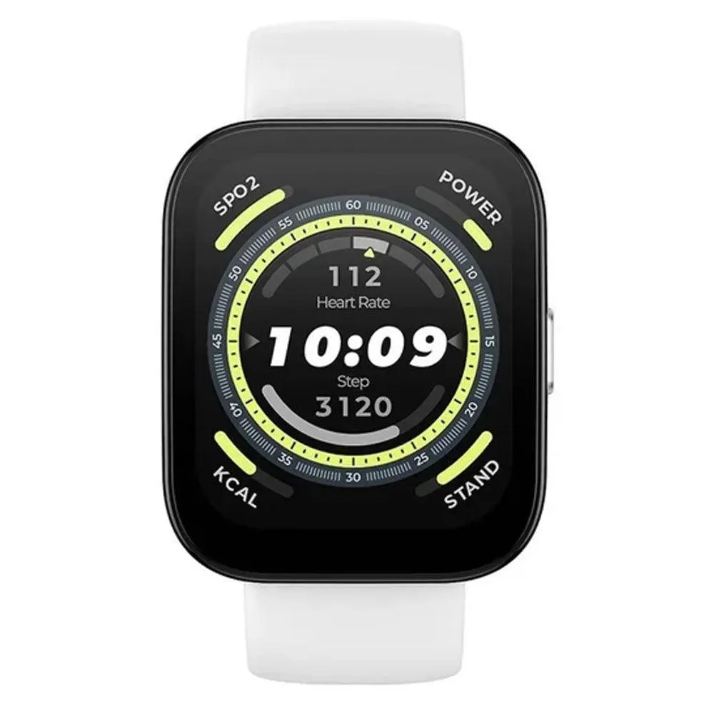 Amazfit Bip 5 Smart Watch (46mm - GPS) Plastic Case With Cream White Silicone Strap