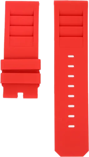 ANCON Red Rubber Strap 24mm Short