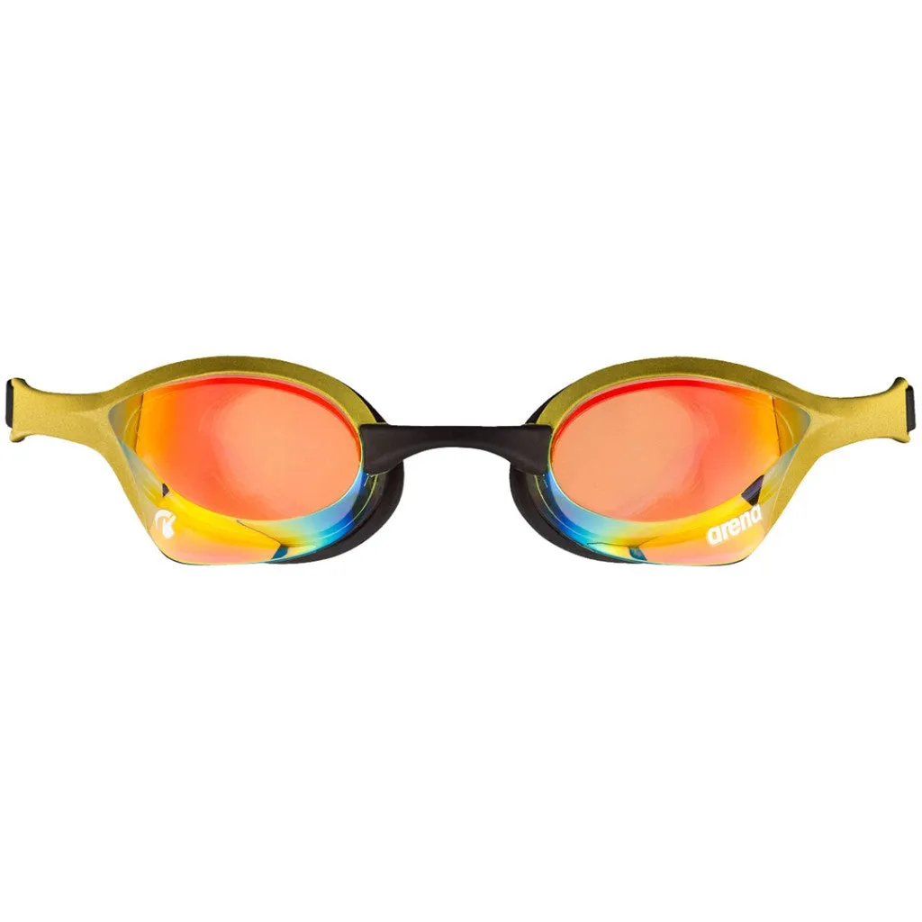 Arena Cobra Ultra Swipe Mirror Racing Goggle | Yellow Copper- Gold