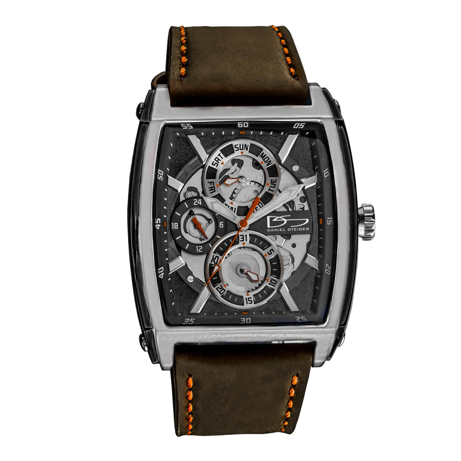 Atlas Multi-Function Orange Watch