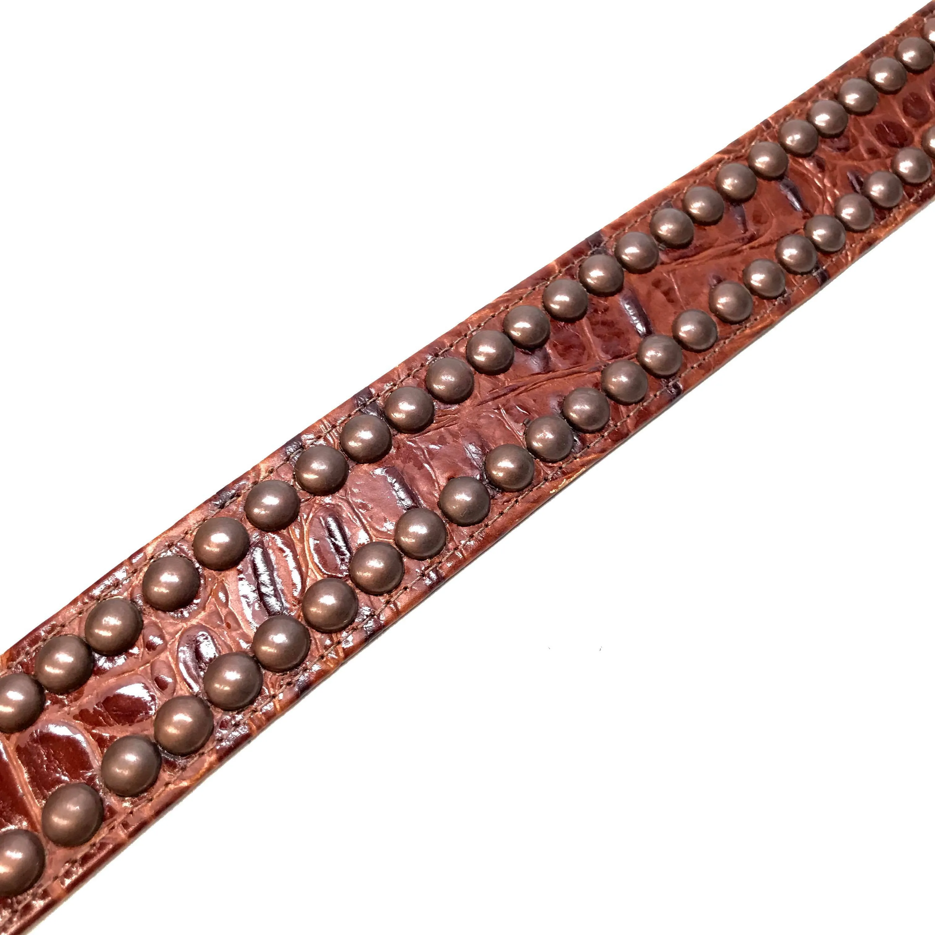 b.b. Simon 'Bronze Studded' Crystal Belt