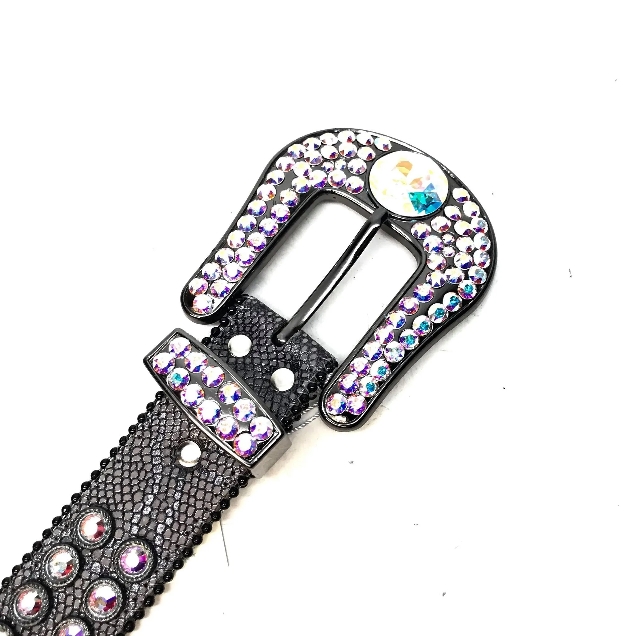 b.b. Simon 'Chameleon' Lizard Crystal Belt