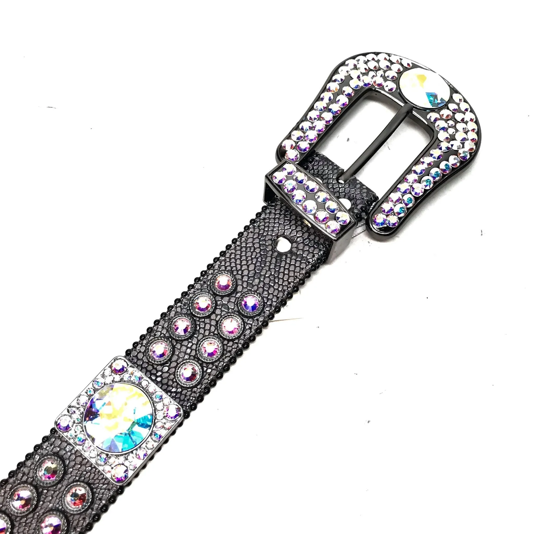 b.b. Simon 'Chameleon' Lizard Crystal Belt