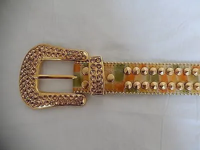 b.b. Simon 'Tangy' Studded Crystal Belt