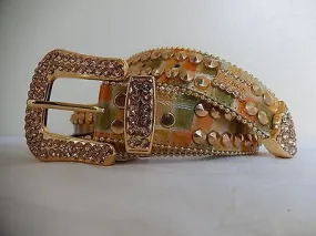 b.b. Simon 'Tangy' Studded Crystal Belt