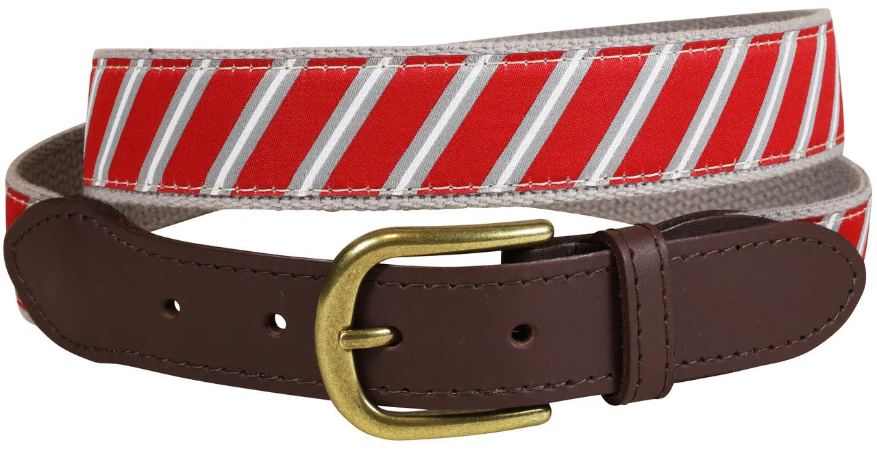 Belted Cow Leather Tab Belts