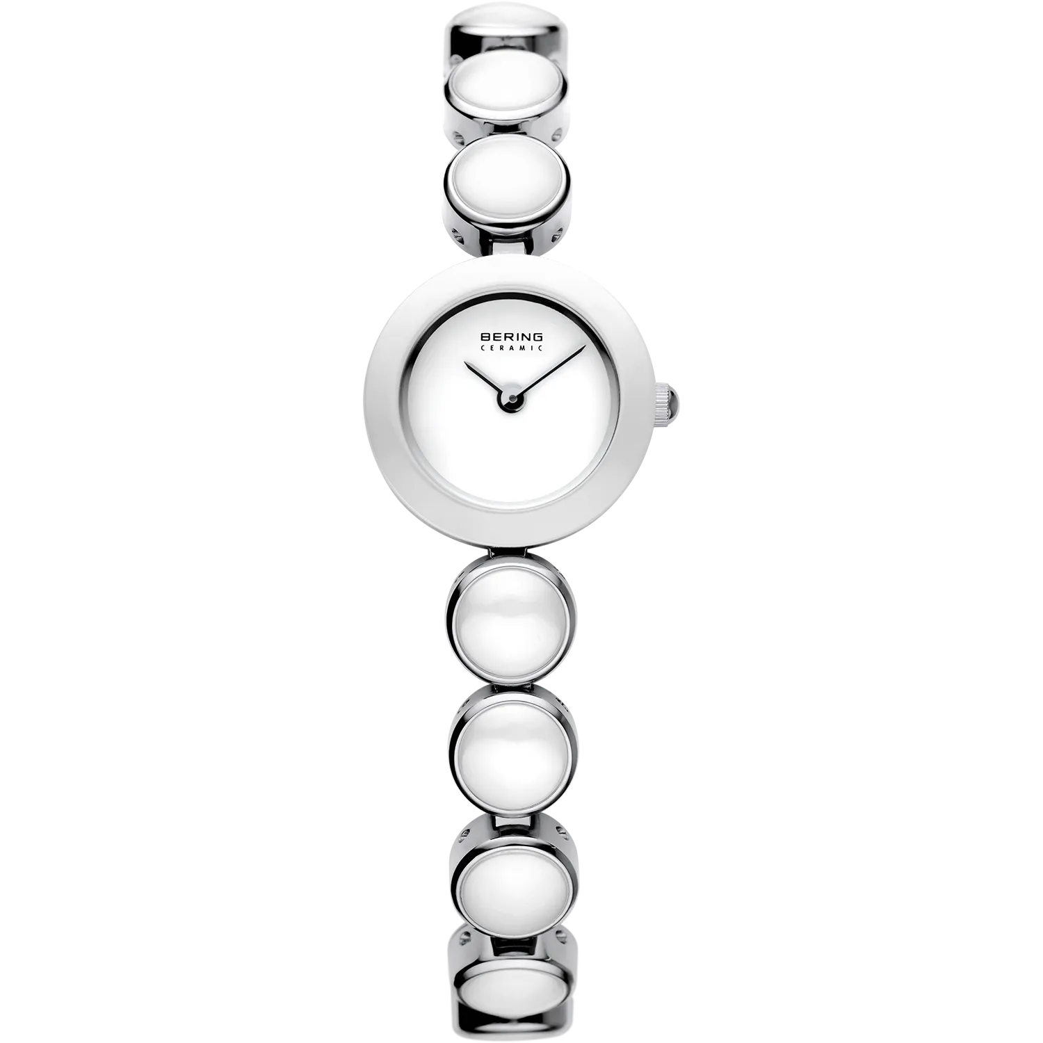 Bering Watch White Steel Ceramic Ladies 33220-754