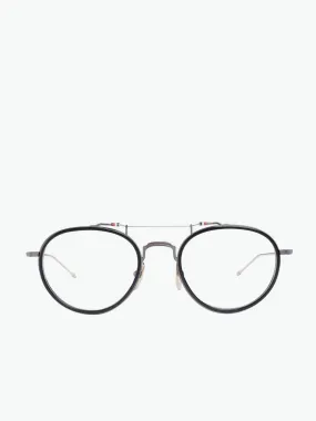 Black Oval Optical Glasses