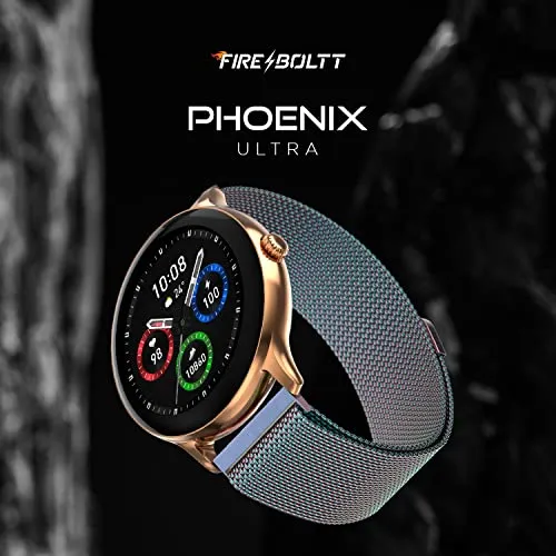 BlackTree Ultra Luxury Stainless Steel APEX Smartwatch.