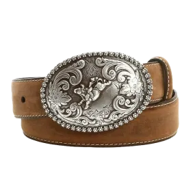 Boy's Bucking Bull Belt W/Buckle