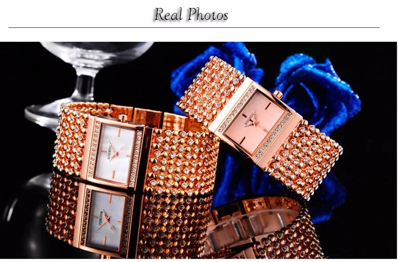 Brand Bangle Watches Big Gold Watch Women Hodinky Dress Watch