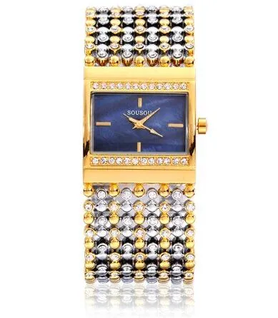 Brand Bangle Watches Big Gold Watch Women Hodinky Dress Watch