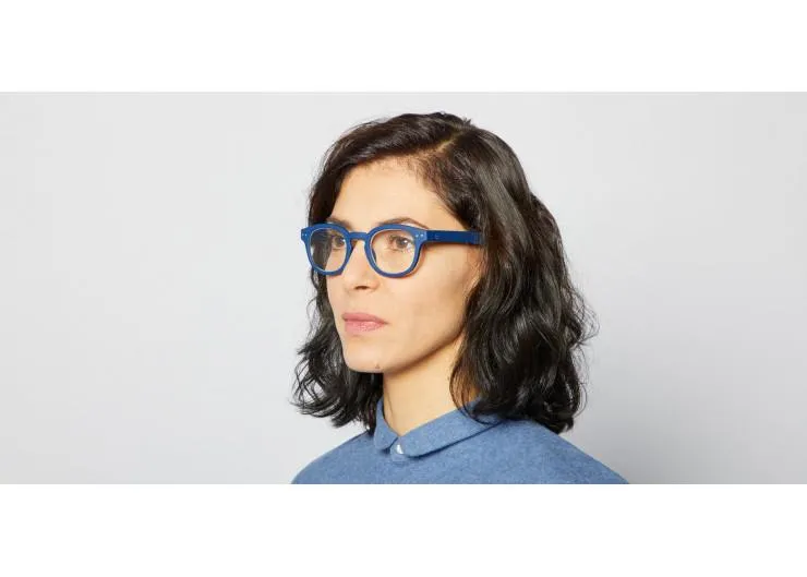 #C Reading Glasses (Navy)