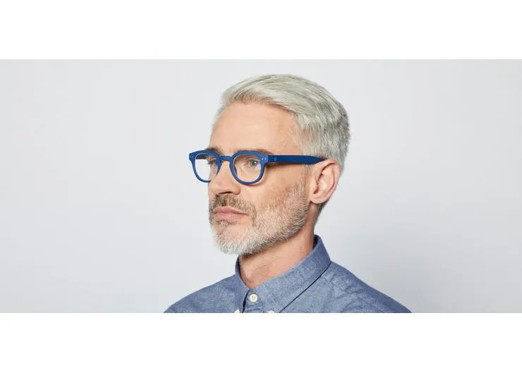 #C Reading Glasses (Navy)