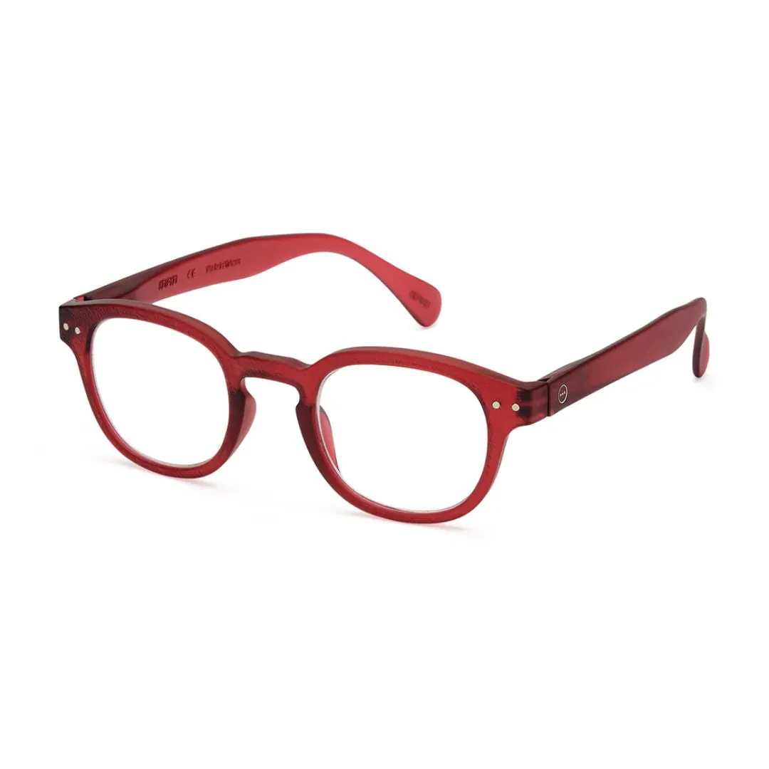 #C Reading Glasses (Rosy Red)