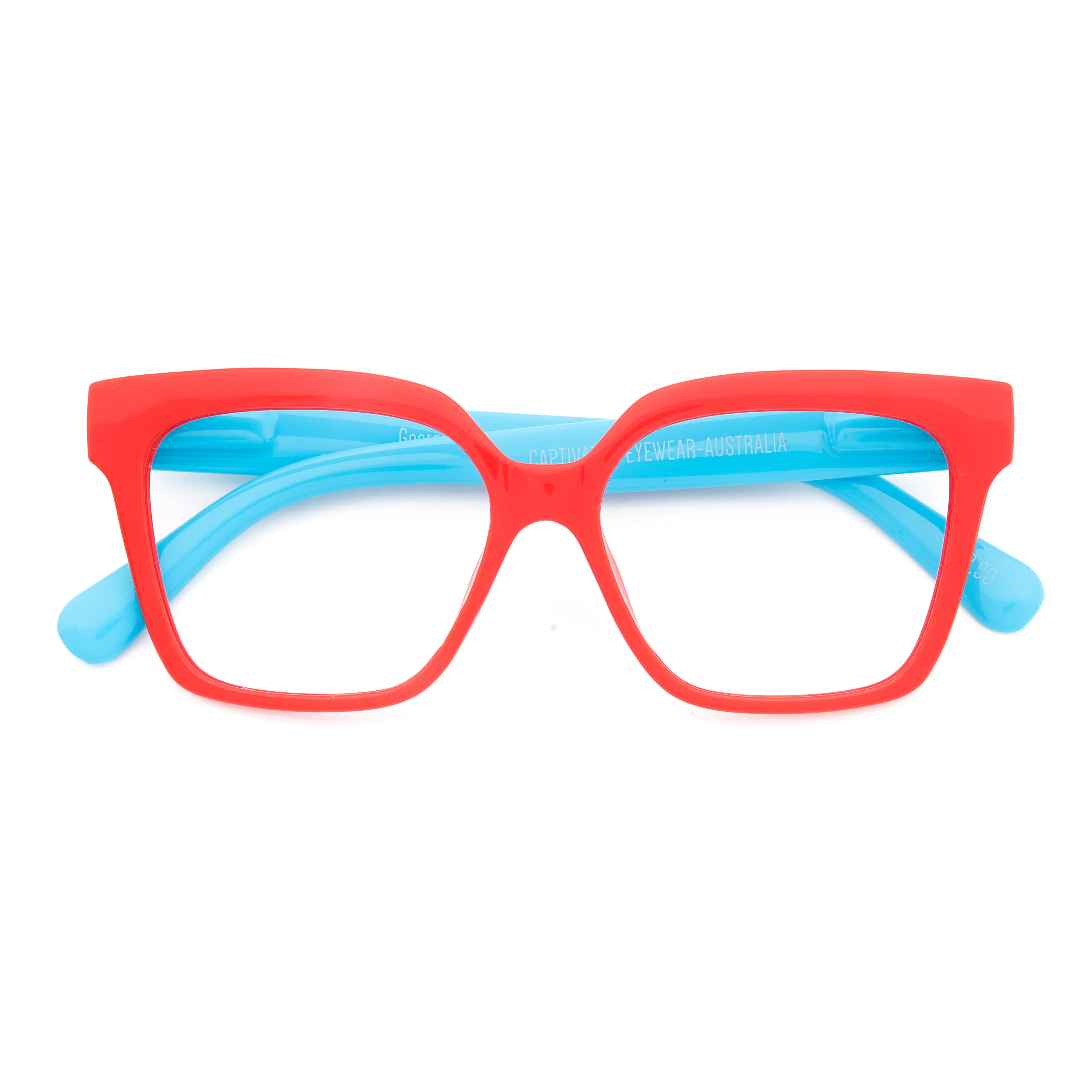 Captivated Eyewear - Georgia Red/Blue