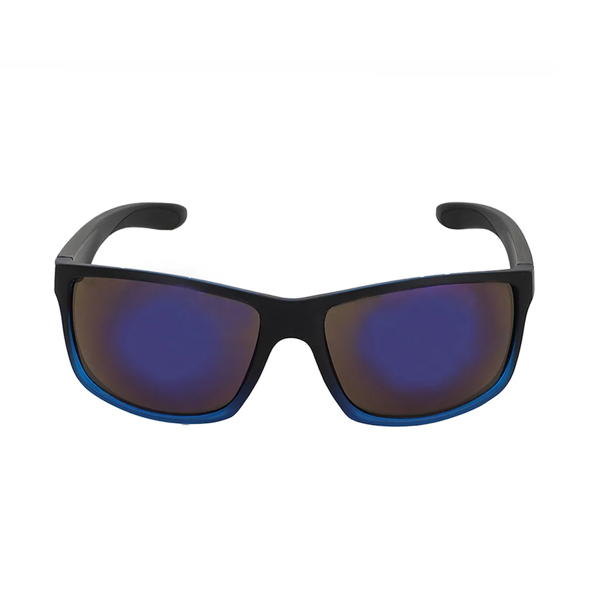 Carlton London Black & Blue Toned Uv Protected Sports Sunglasses For Men