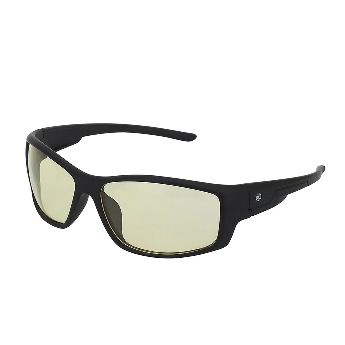 Carlton London Black Toned Uv Protected Sports Sunglasses For Men