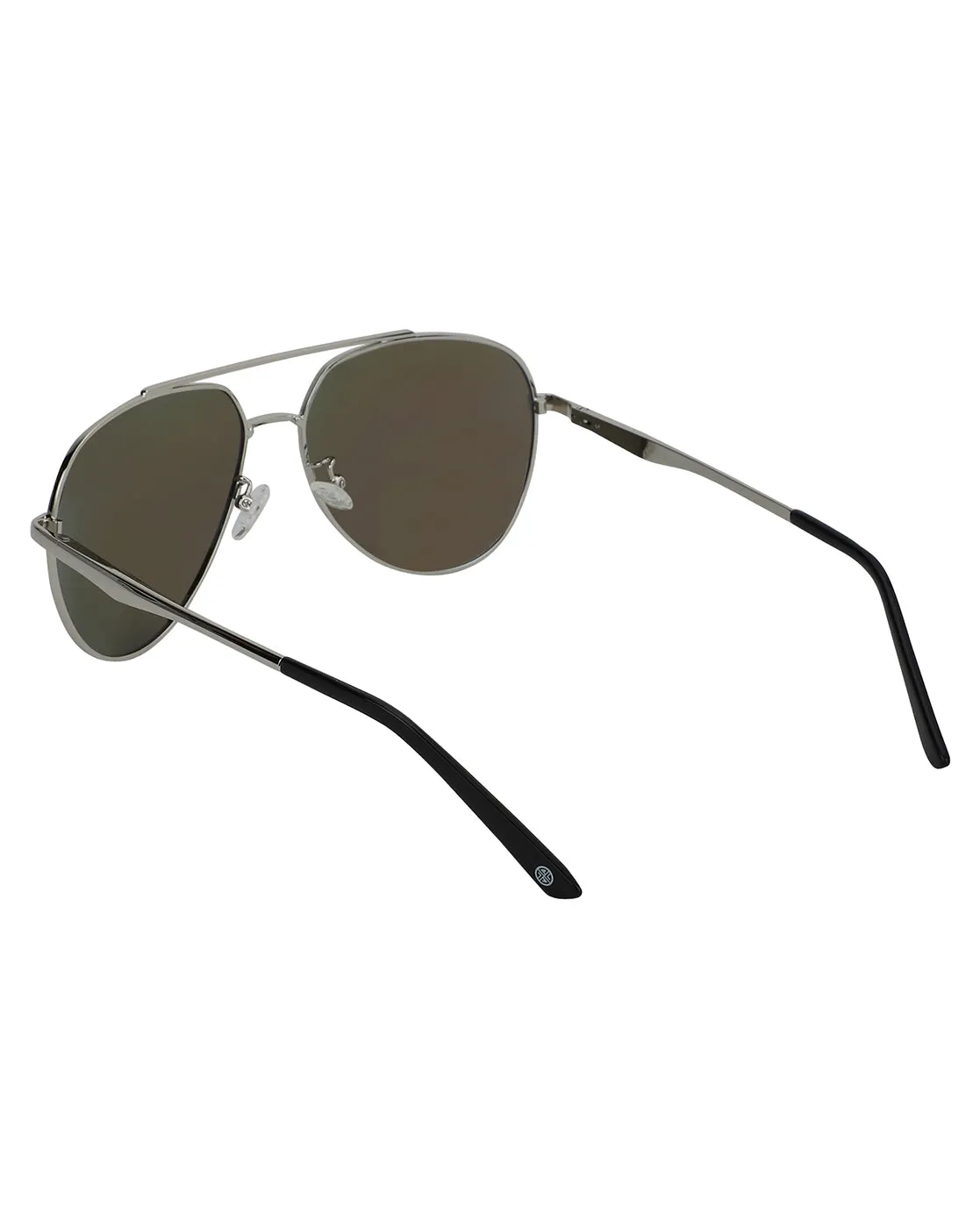 Carlton London Mirrored Polarised Aviator Sunglasses For Women