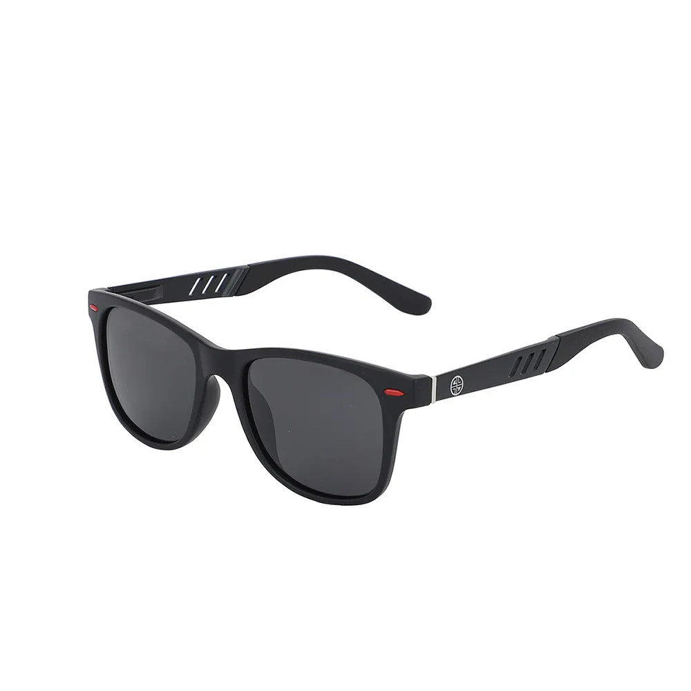 Carlton London Premium Black Toned Polarised And Uv Protected Lens Wayfarer Sunglasses For Men