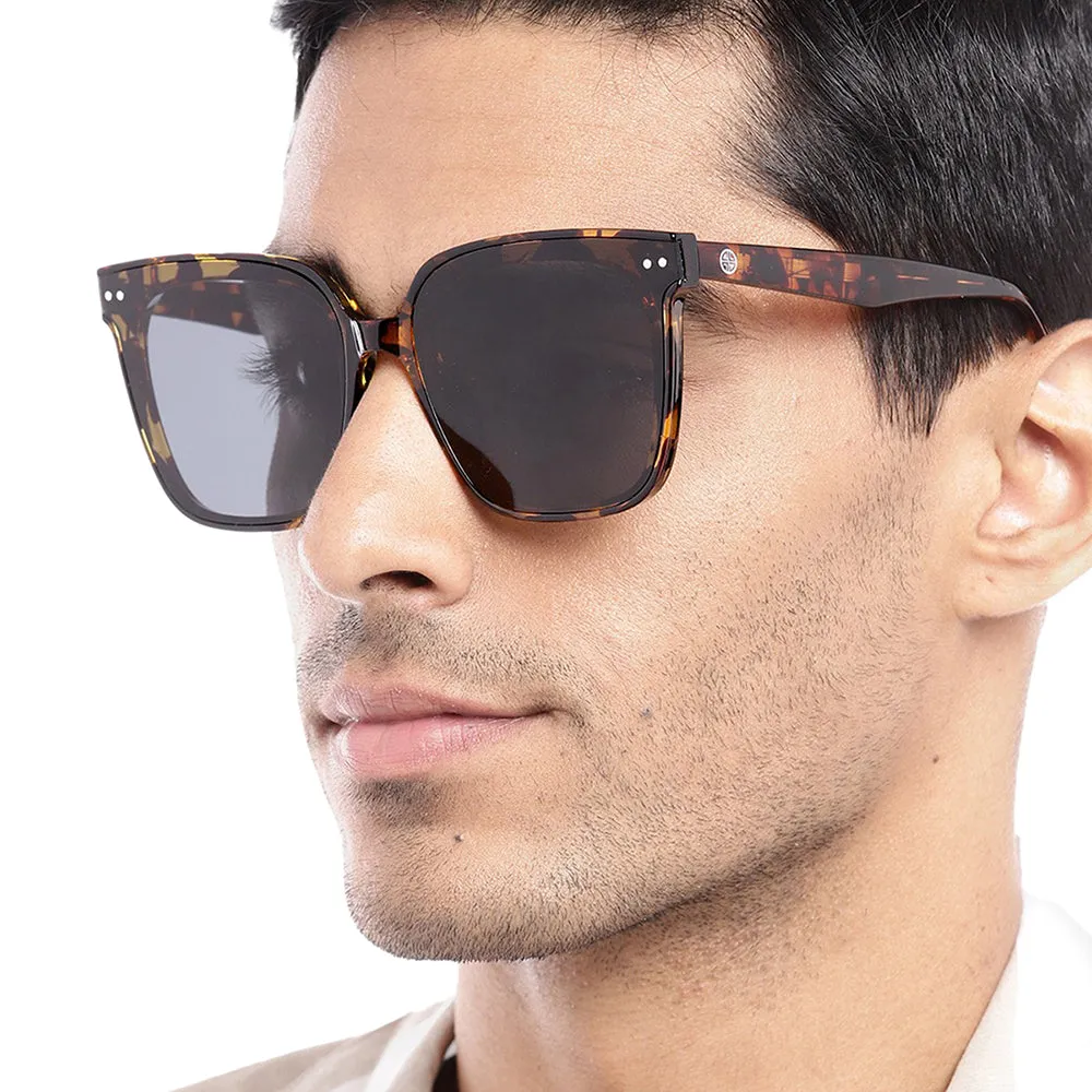 Carlton London Premium-Unisex-Multi Toned Polarised And Uv Protected Lens Oversized Sunglasses