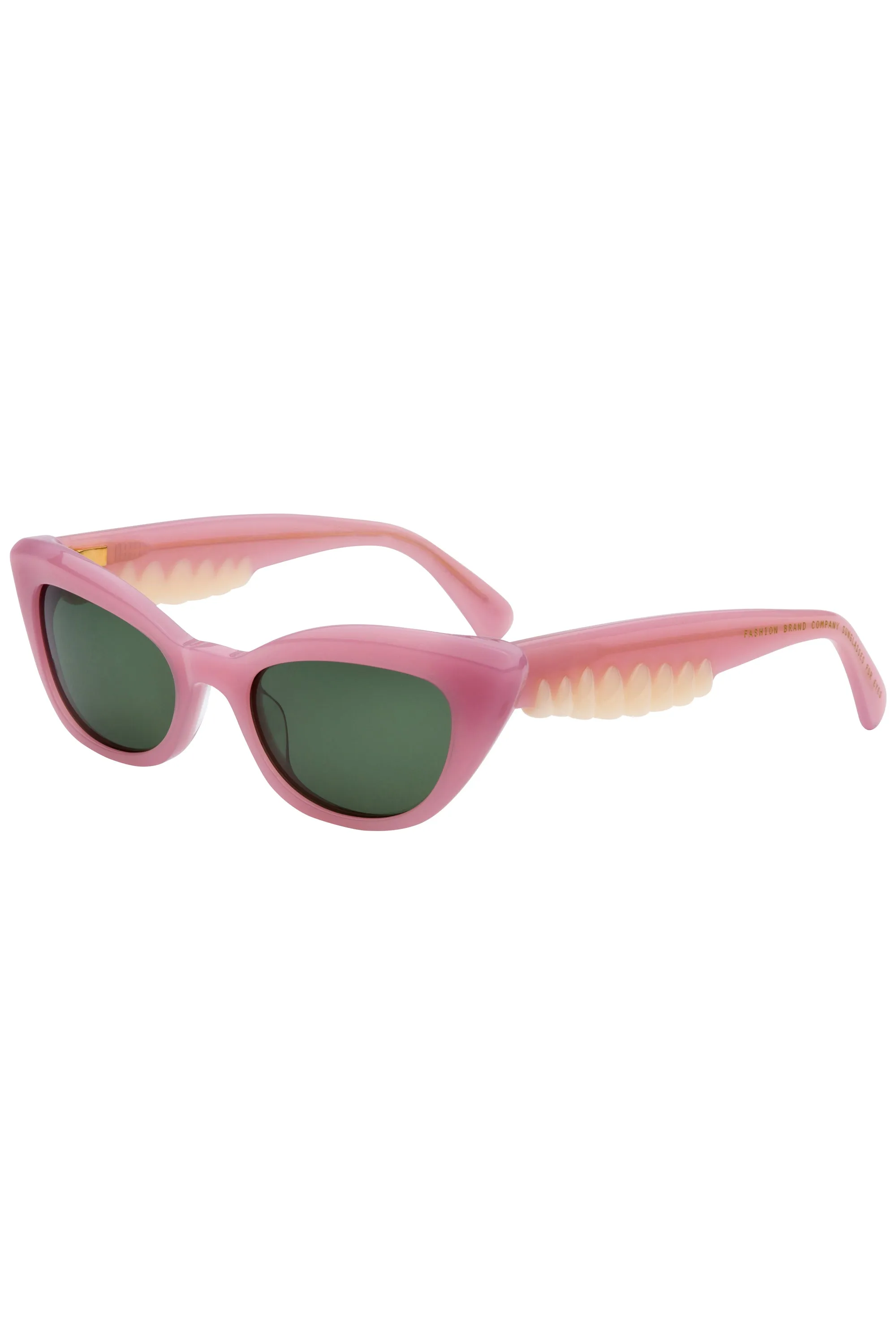 Cat Eye Teeth Sunglasses Pink