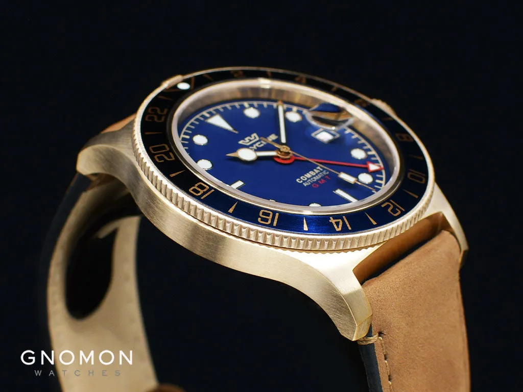 Combat SUB 42 Sports Bronze GMT Blue Ref. GL0317