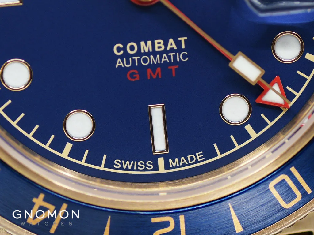 Combat SUB 42 Sports Bronze GMT Blue Ref. GL0317