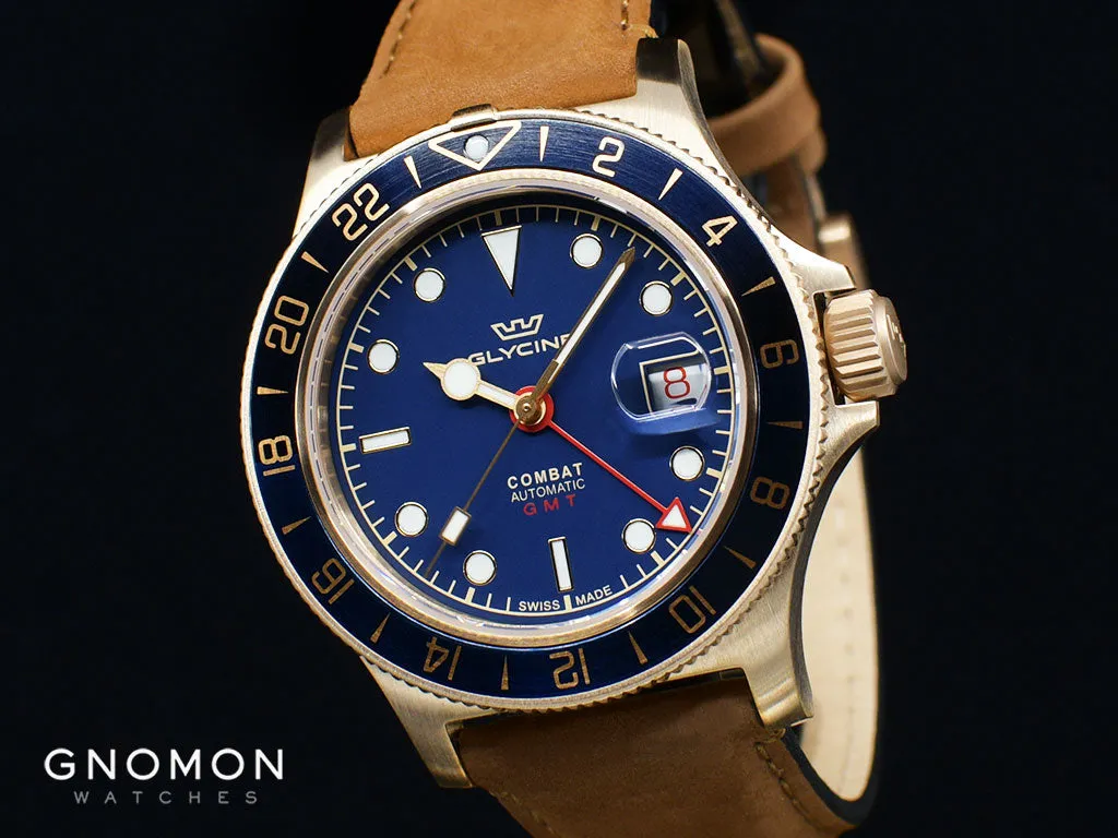 Combat SUB 42 Sports Bronze GMT Blue Ref. GL0317