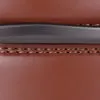 Curved Horseshoe Leather Ratchet Belt