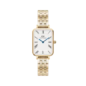 Daniel Wellington -Quadro Roman Numerals 5-Link Gold