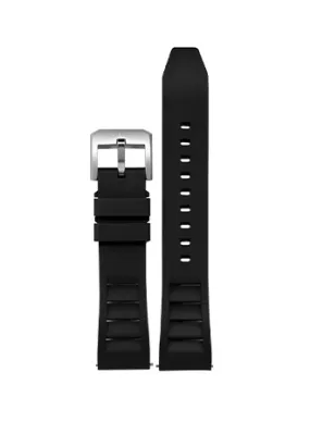 Dievas Black FKM Rubber Strap