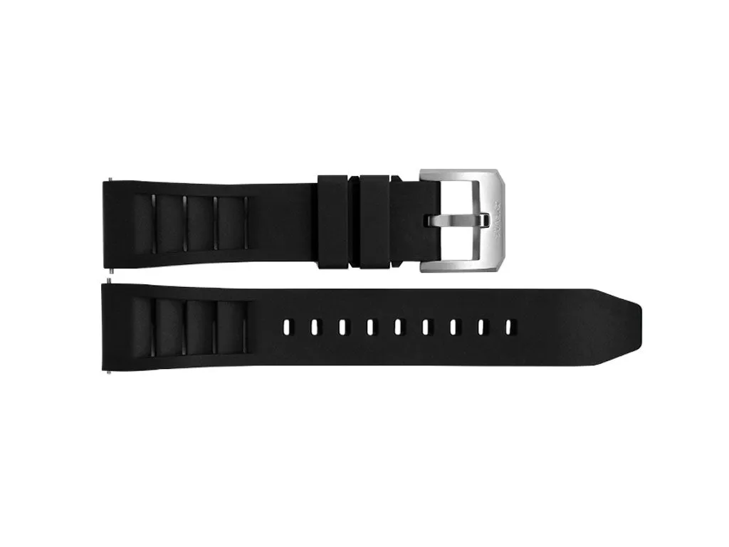 Dievas Black FKM Rubber Strap