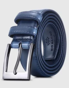 Dual Loop Leather Classic Prong Belt