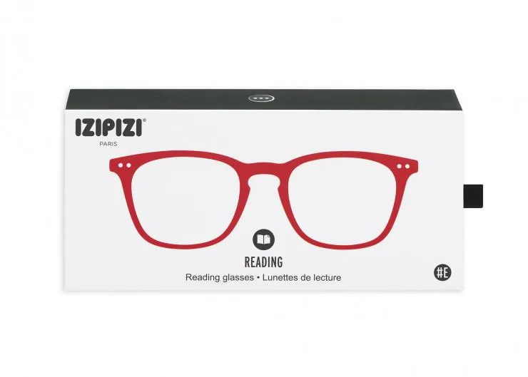 #E Reading Glasses (Red)