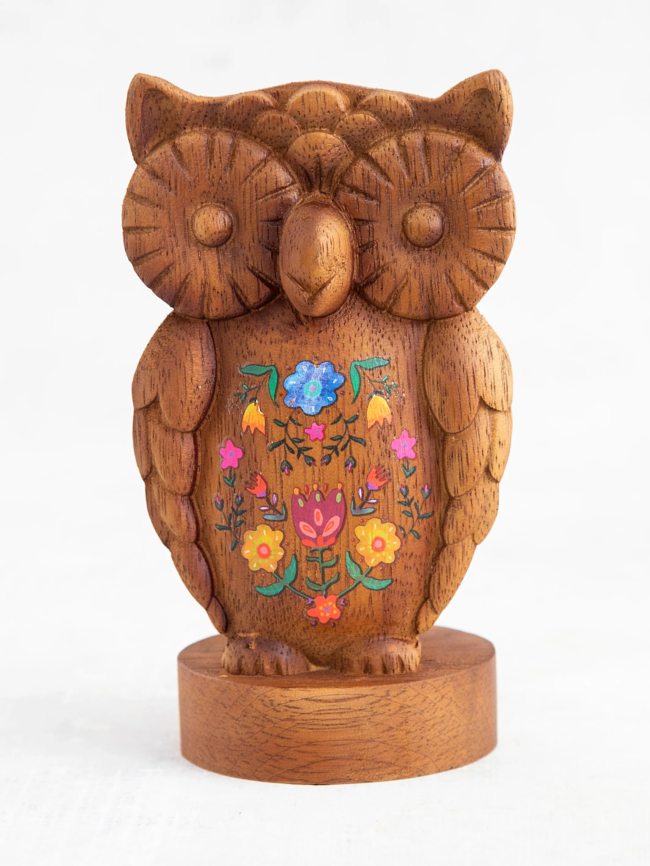 Eyeglass Holder Stand - Owl