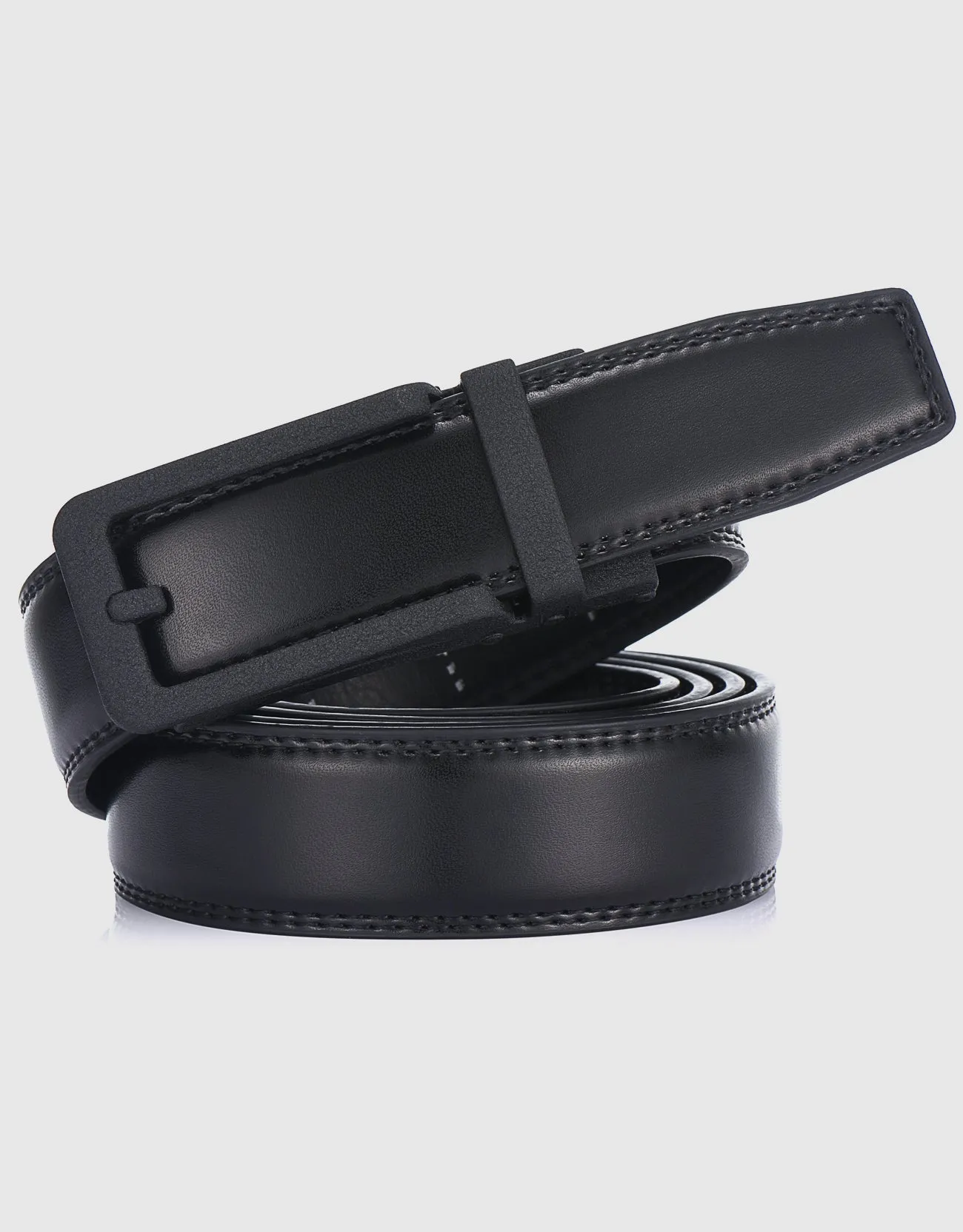 Gallery Seven Leather Ratchet Belt For Men - Adjustable Click Belt - Casual Dress Belt