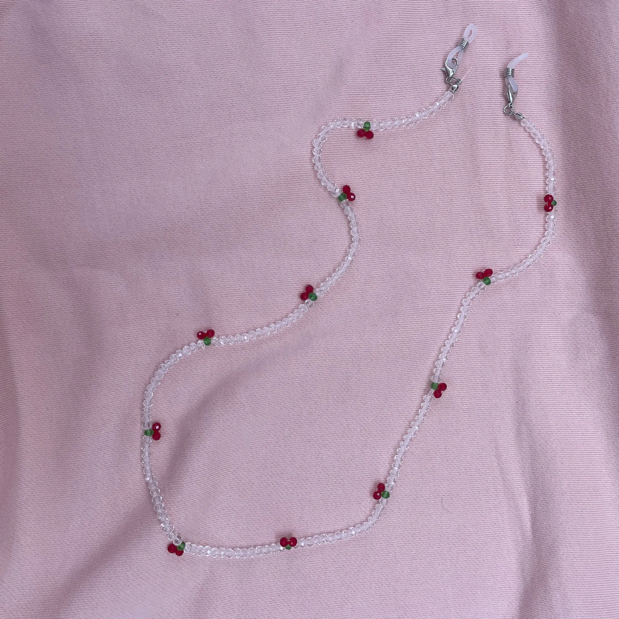 Glasses Chain - cherries