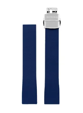 Gnomon FKM Rubber Strap Navy Blue