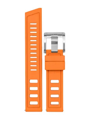 Gnomon Ventilé FKM Rubber Strap Orange