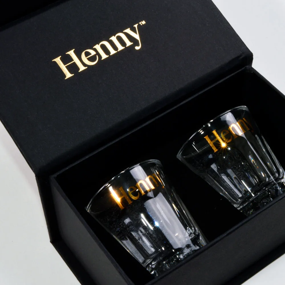 Henny Shot Glass Set